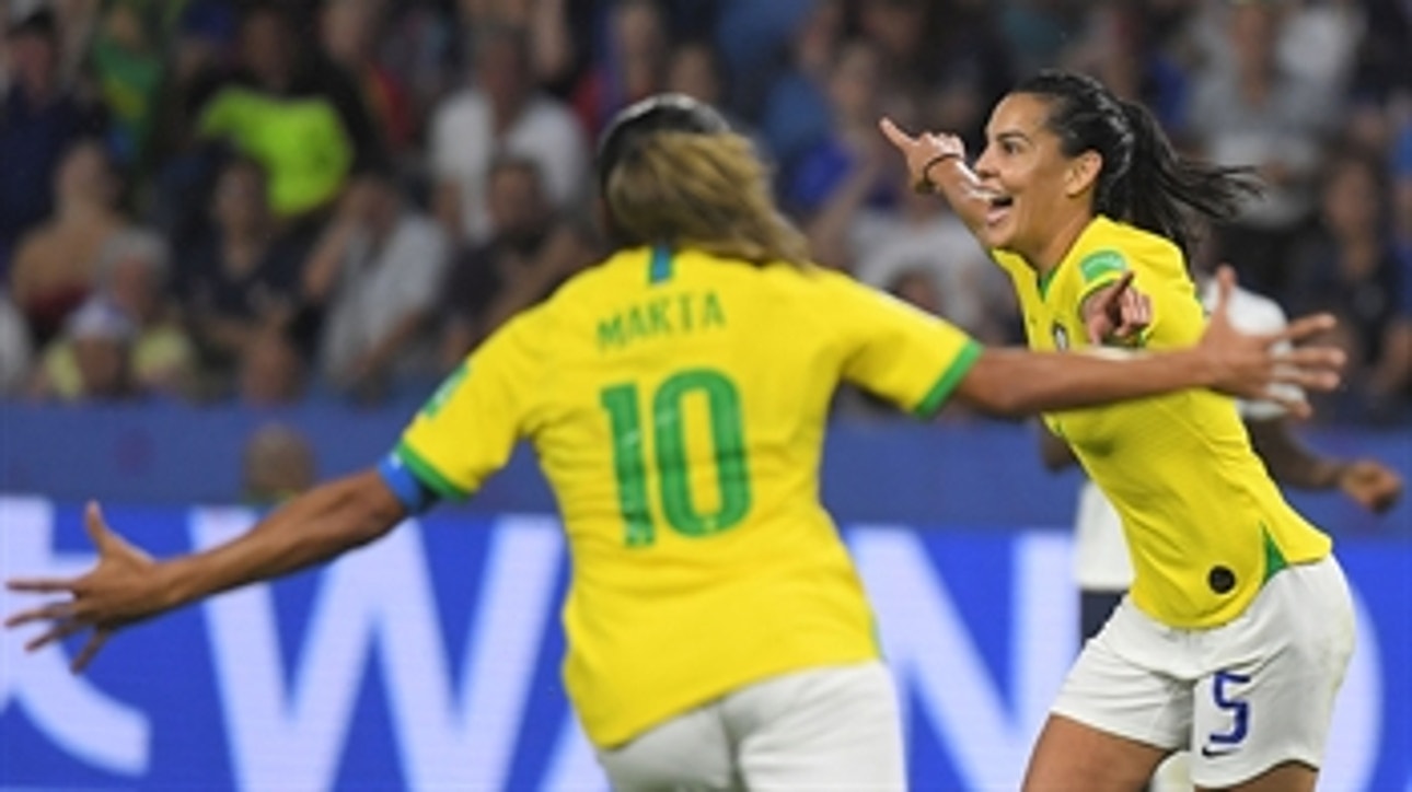 Brazil's equalizer vs. France confirmed by VAR despite offside call ' 2019 FIFA Women's World Cup™