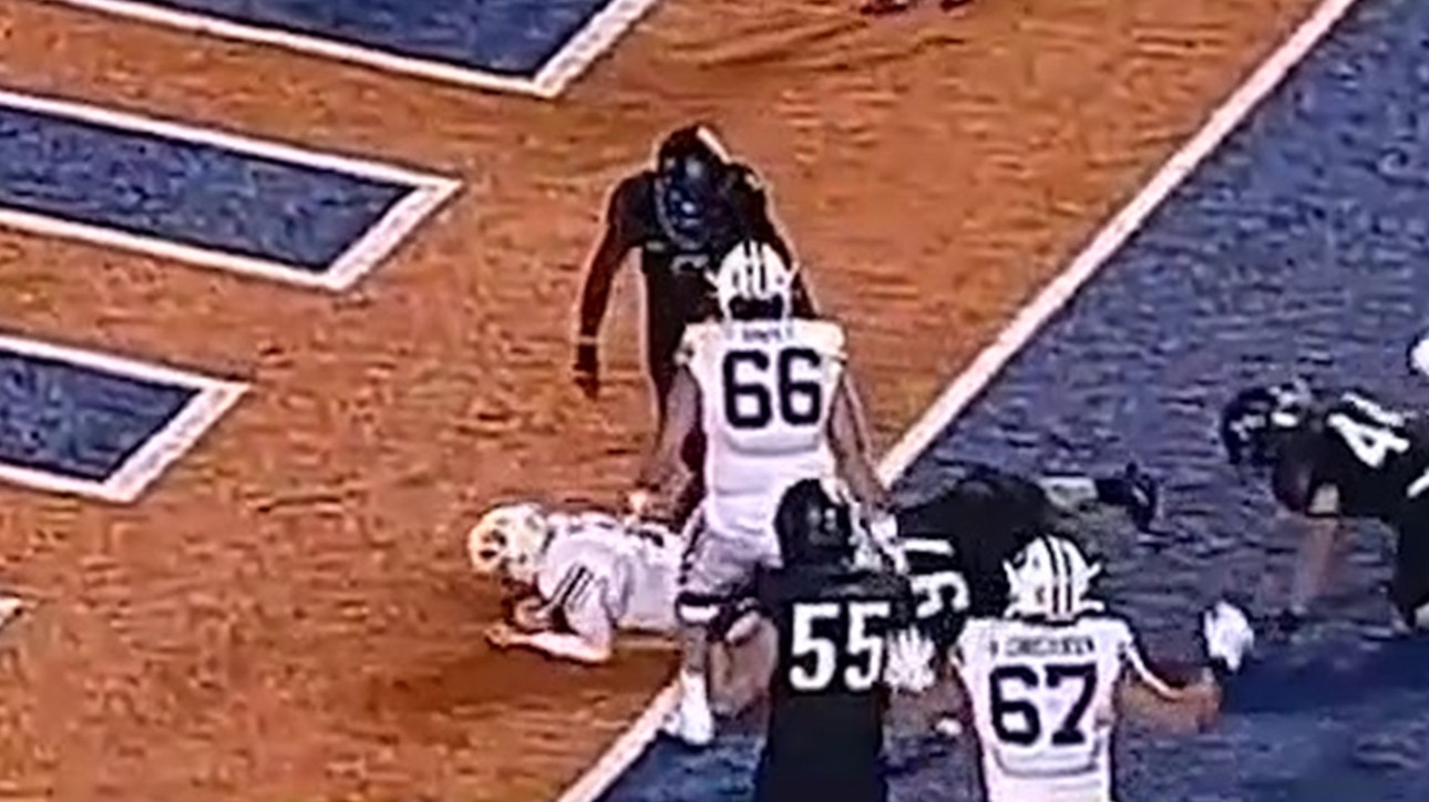 BYU's Zach Wilson shimmies into end zone for touchdown as team takes 16-3 lead