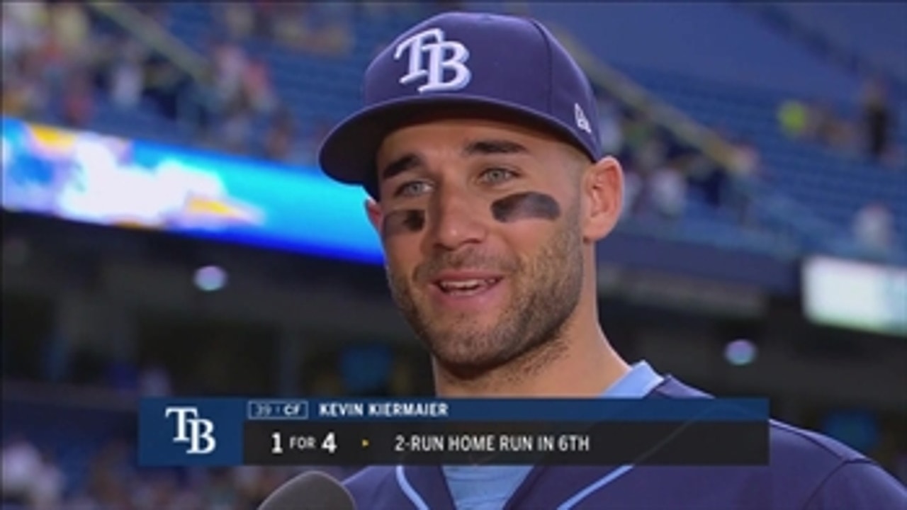 Kevin Kiermaier on 9th inning: We're the Rays; we're gonna make it interesting