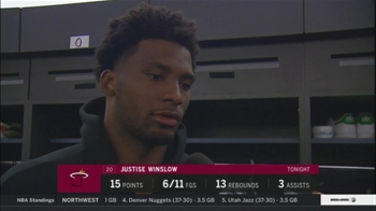 Justise Winslow liked Heat's flow in second half