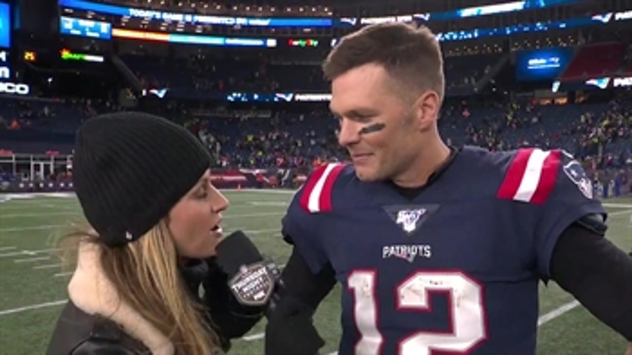 "I can still push a pile for a couple yards..." Tom Brady after win over the Giants