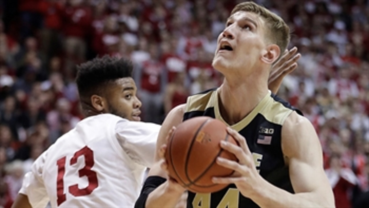 No. 3 Purdue downs rival Indiana 74-67 for 17th consecutive win