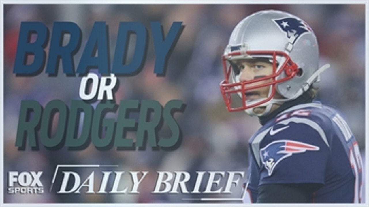 Is Rodgers better than Brady?