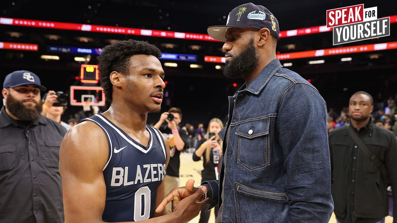 Ric Bucher: I love that LeBron wants to play with his son Bronny but hate that he said it I SPEAK FOR YOURSELF