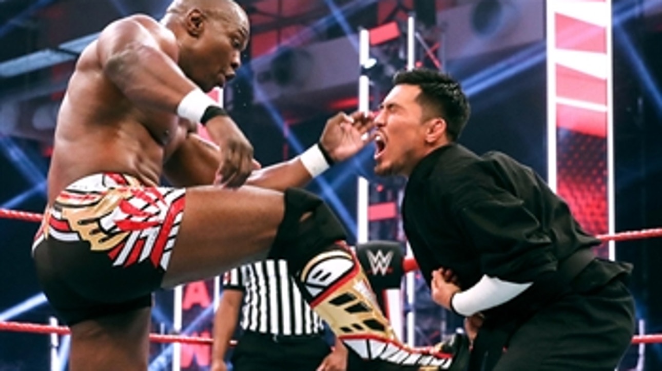 Shelton Benjamin vs. R-Truth vs. Akira Tozawa - 24/7 Championship Match: Raw, Aug. 3, 2020