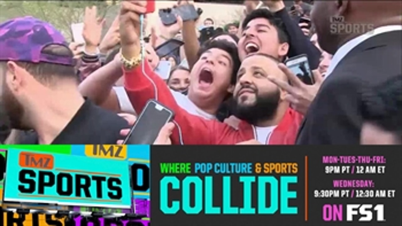 D.J. Khaled and Floyd Mayweather Jr. could break the Internet - 'TMZ Sports'