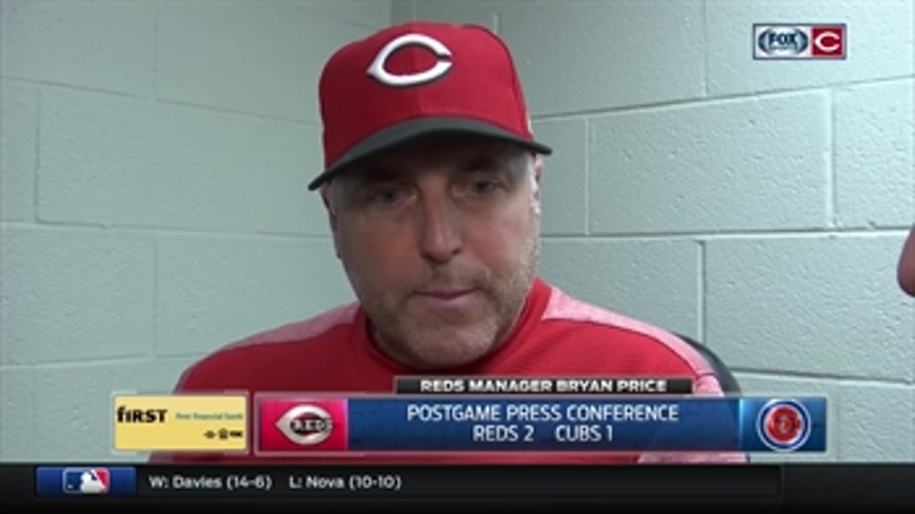 Price discusses decision to pinch hit for Castillo after six shutout innings