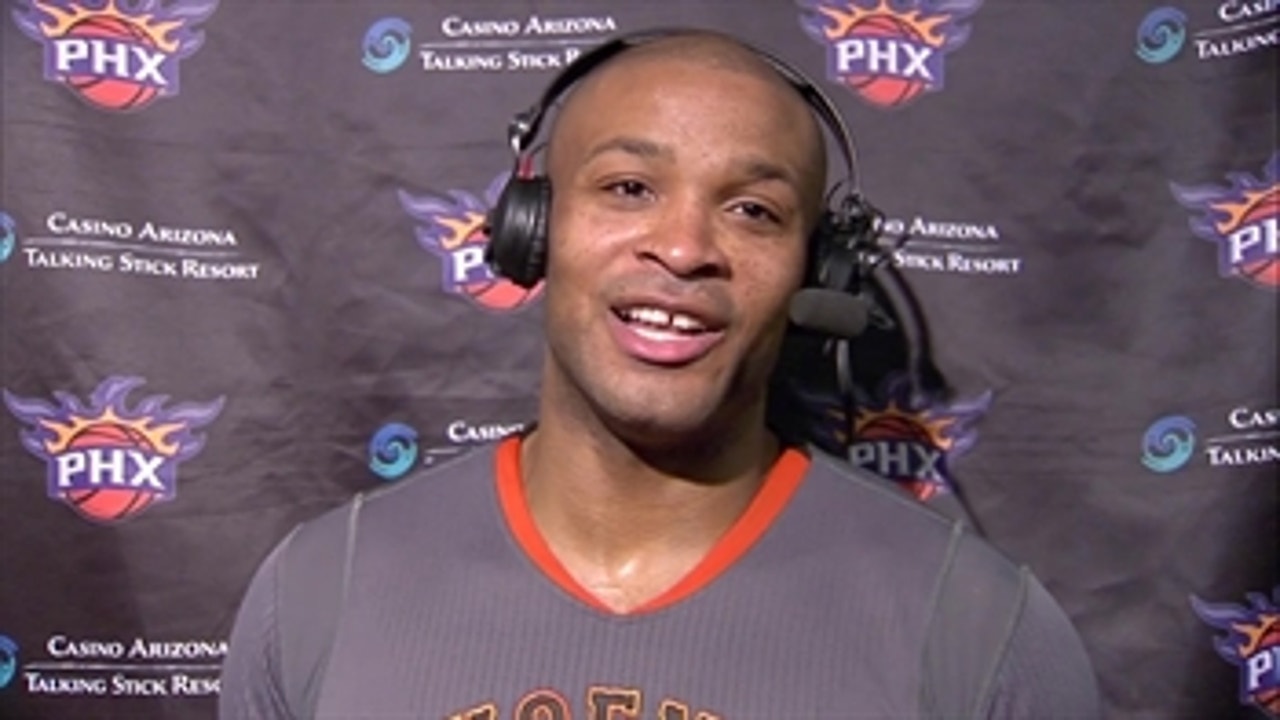 P.J. Tucker on the Suns' rookies