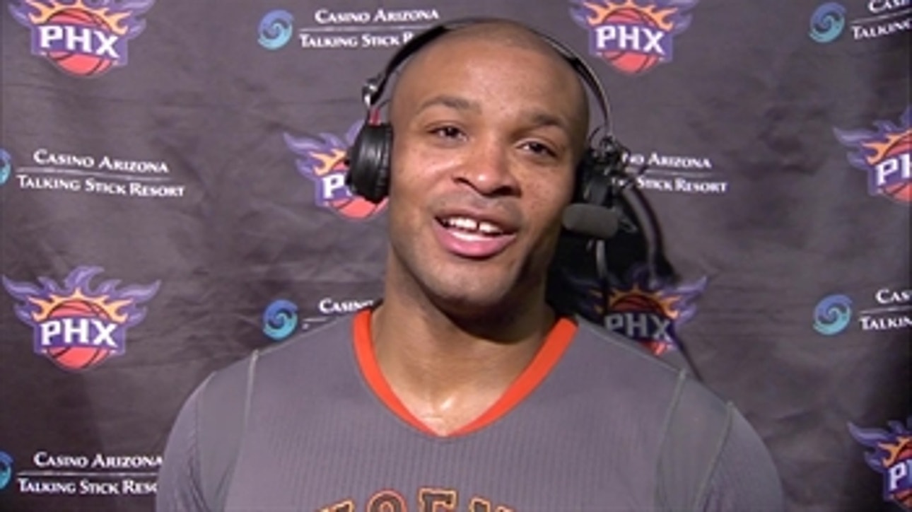 P.J. Tucker on the Suns' rookies