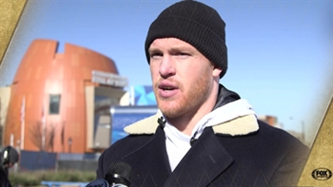 Kyle Rudolph remembers Tom Brady's first Super Bowl