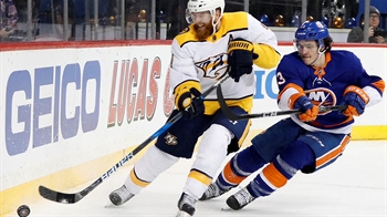 Preds LIVE to Go: Nashville comes from two down to tie and beat Isles 5-4 in OT