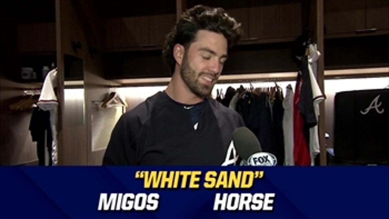 Migos track or name of Kentucky Derby horse? Braves players take the challenge