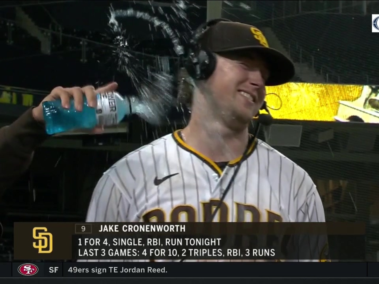 Jake Cronenworth had a huge game for the Padres in win over