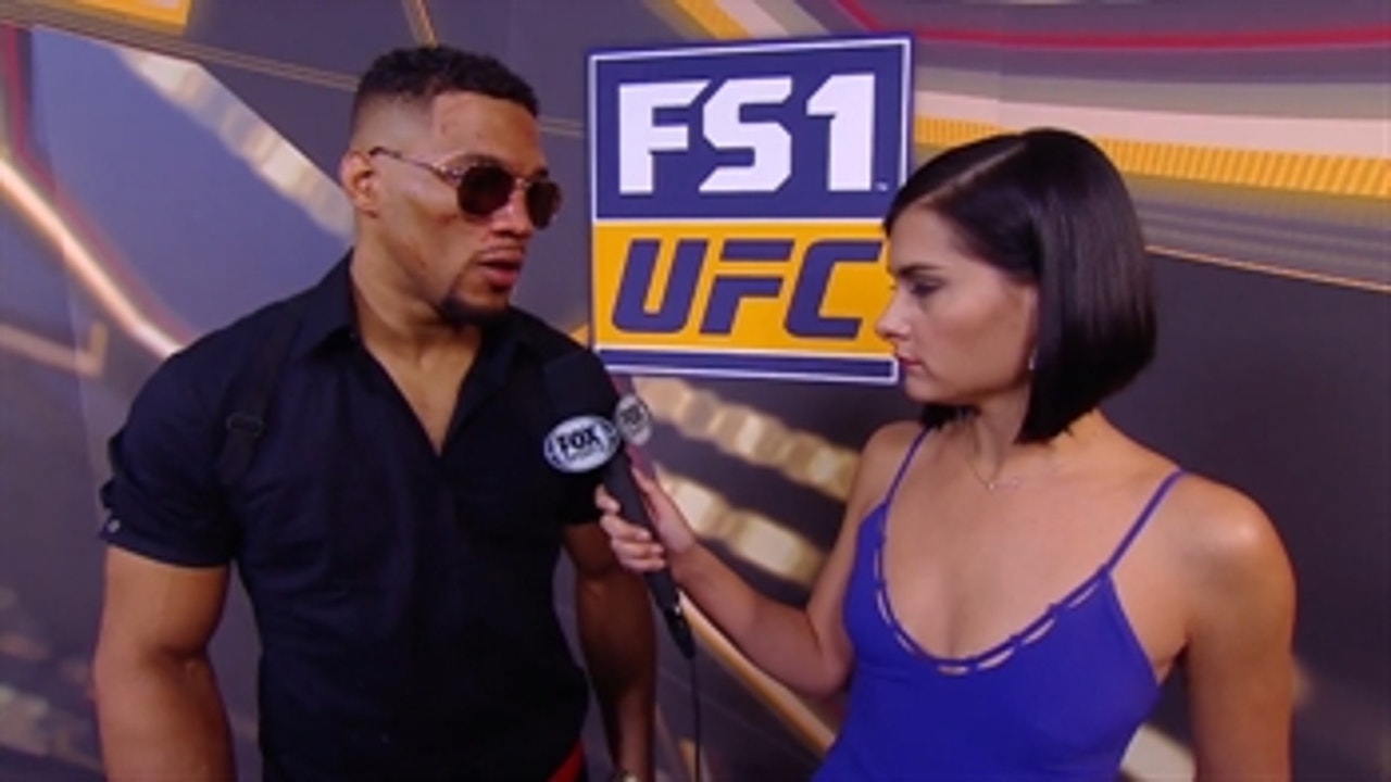 An emotional Kevin Lee gives praise to Tony Ferguson and considers moving up in weight