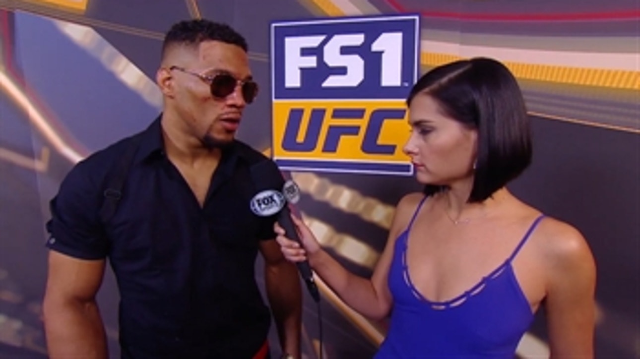 An emotional Kevin Lee gives praise to Tony Ferguson and considers moving up in weight