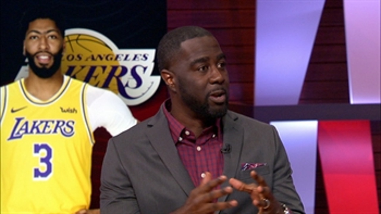 Chris Haynes believes LeBron will give Anthony Davis a shot at running the Lakers' offense