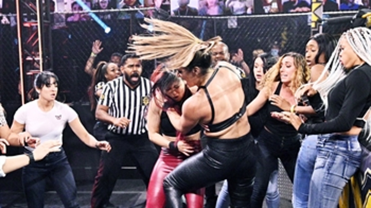 Io Shirai and Raquel González's wild brawl: WWE NXT, March 31, 2021