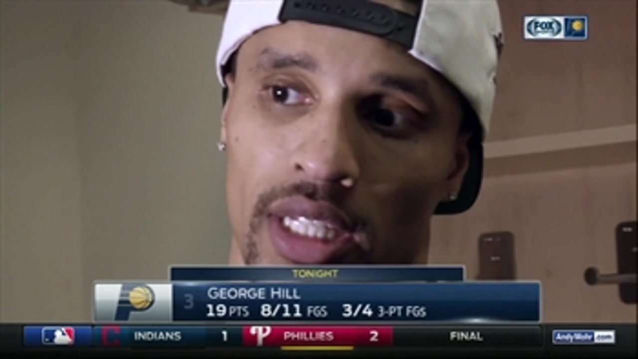 George Hill says Pacers put themselves in position to win