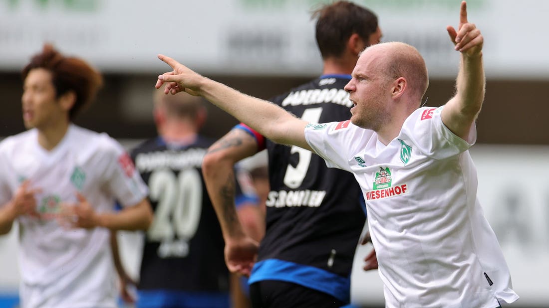 Werder Bremen secure huge three points against SC Paderborn 07 with 5-1 demolition