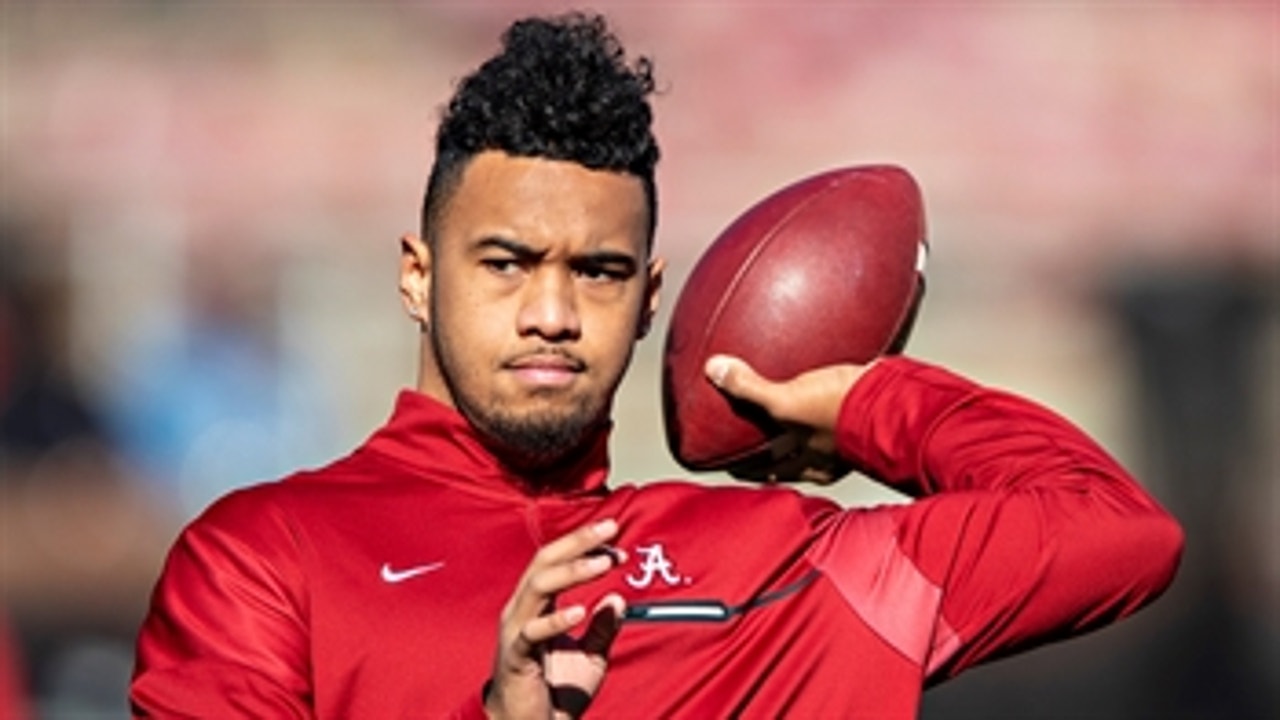 Colin Cowherd explains why it's dangerous for Tua to return to Alabama next season