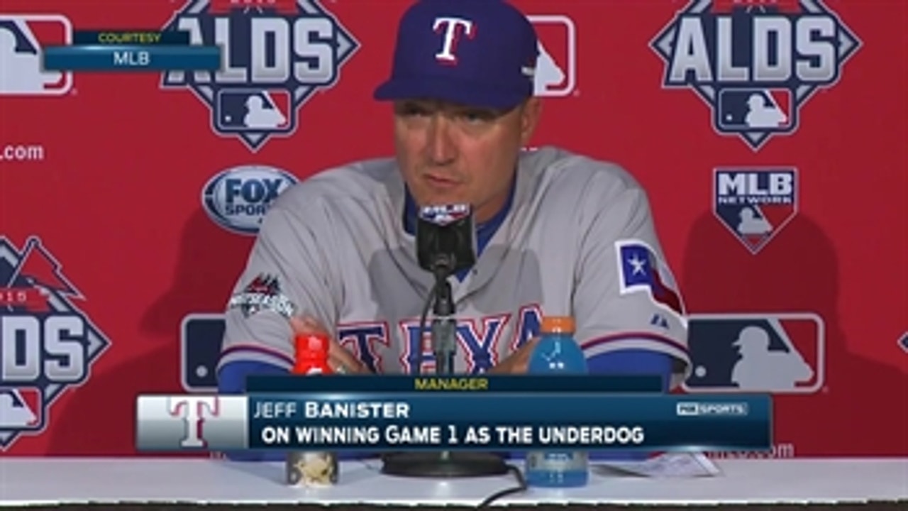 Banister on the Rangers' resilience: 'They love playing the game of baseball together.'