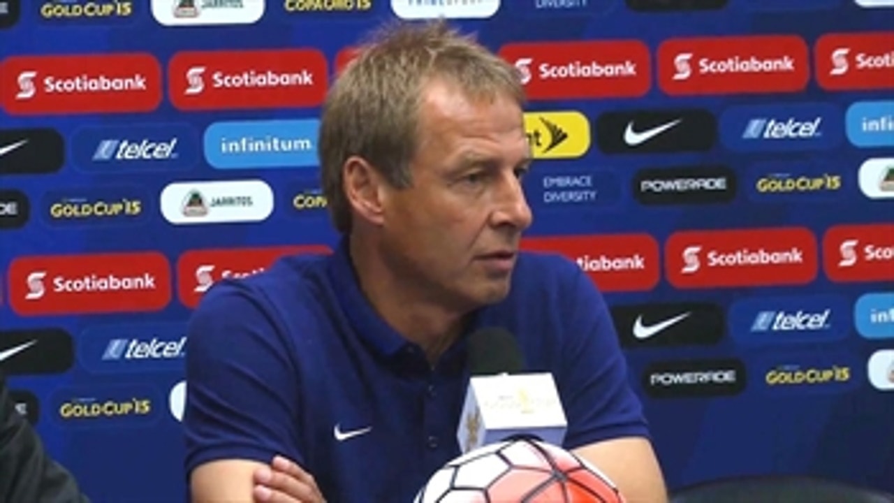 Klinsmann gives credit to Jamaica after Gold Cup semifinal loss