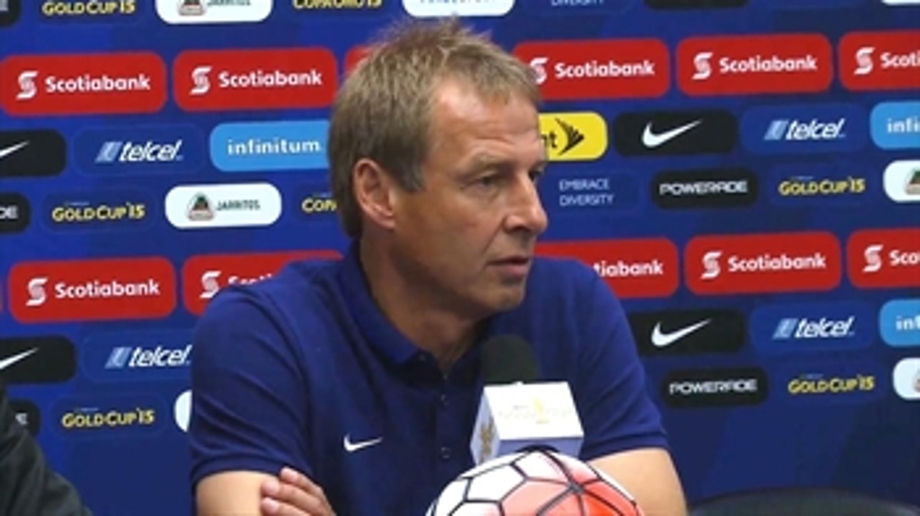 Klinsmann gives credit to Jamaica after Gold Cup semifinal loss