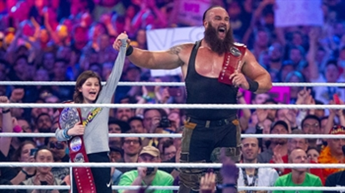 The Bar vs. Braun Strowman & Nicholas - Raw Tag Team Titles Match: WrestleMania 34 (Full Match)