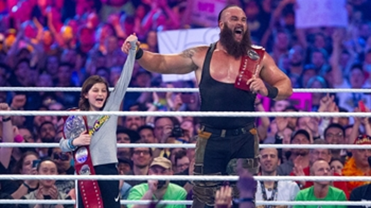 The Bar vs. Braun Strowman & Nicholas - Raw Tag Team Titles Match: WrestleMania 34 (Full Match)