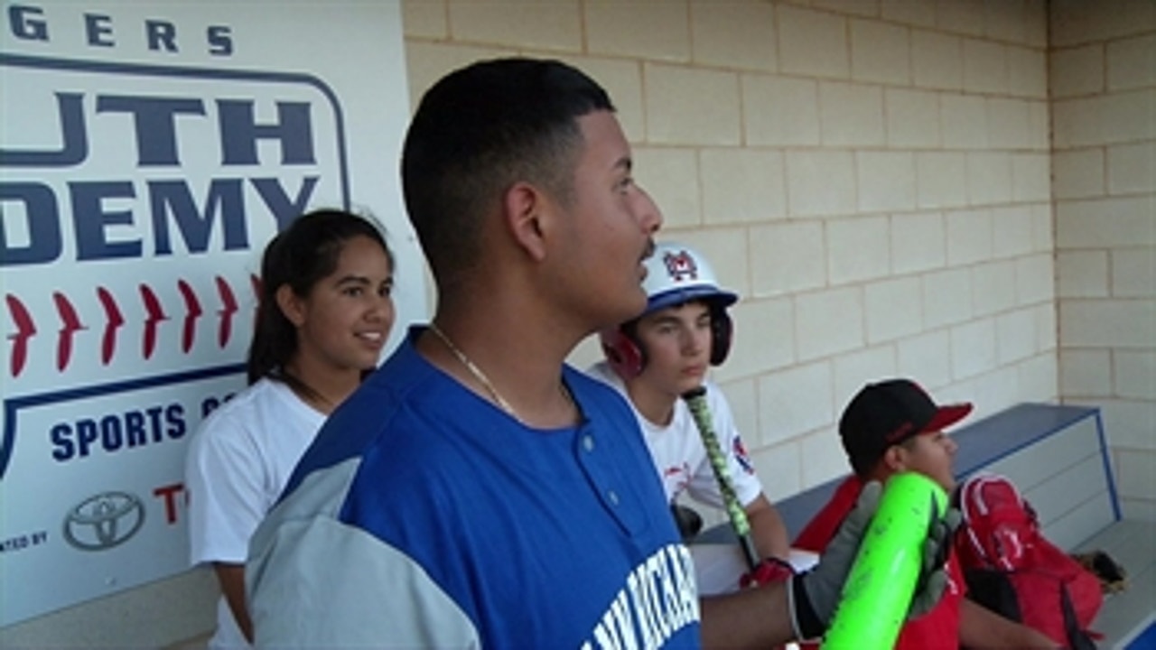 Rangers Participate In Youth Home Run Derby ' Rangers Insider