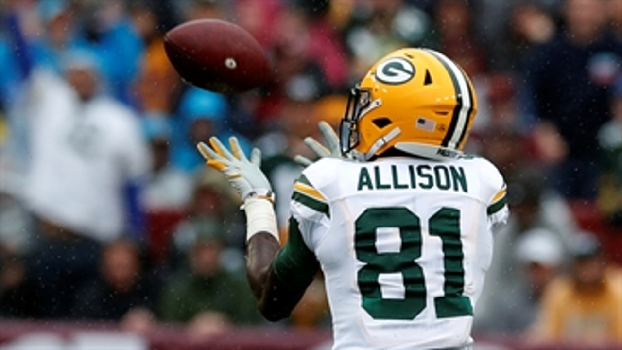 Aaron Rodgers throws 64 yard touchdown to Geronimo Allison