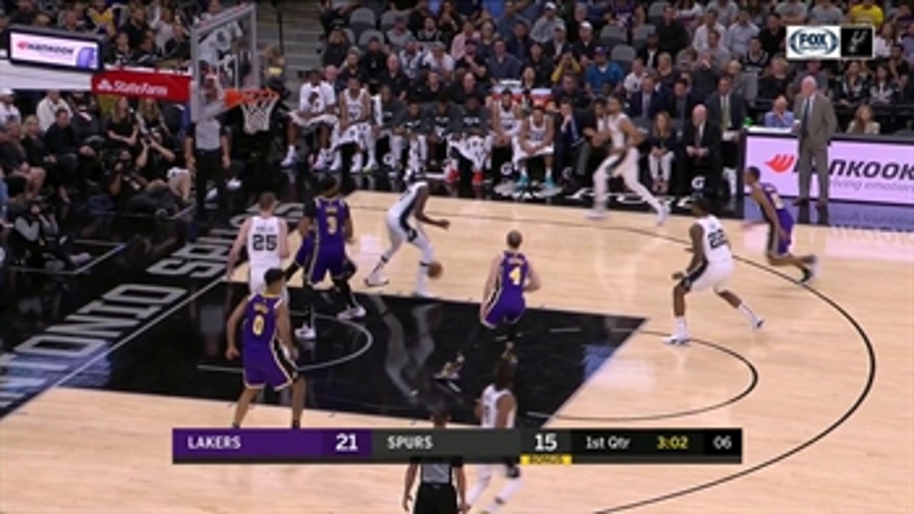 HIGHLIGHTS: Rudy Gay Knocks down the Mid-Range Jumper