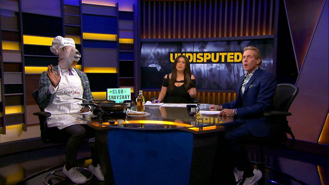 Shannon Sharpe aka Chef Shay is cookin' this morning!