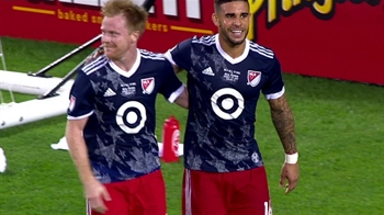 Dom Dwyer levels it for the MLS All-Stars ' 2017 MLS All-Star Game Highlights