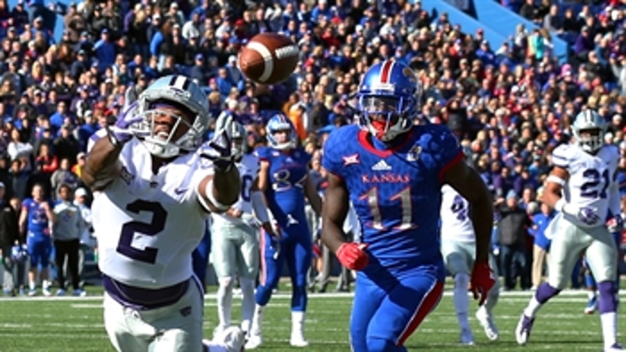 D.J. Reed and the Kansas State Wildcats shut down Carter Stanley and the Kansas Jayhawks 30-20