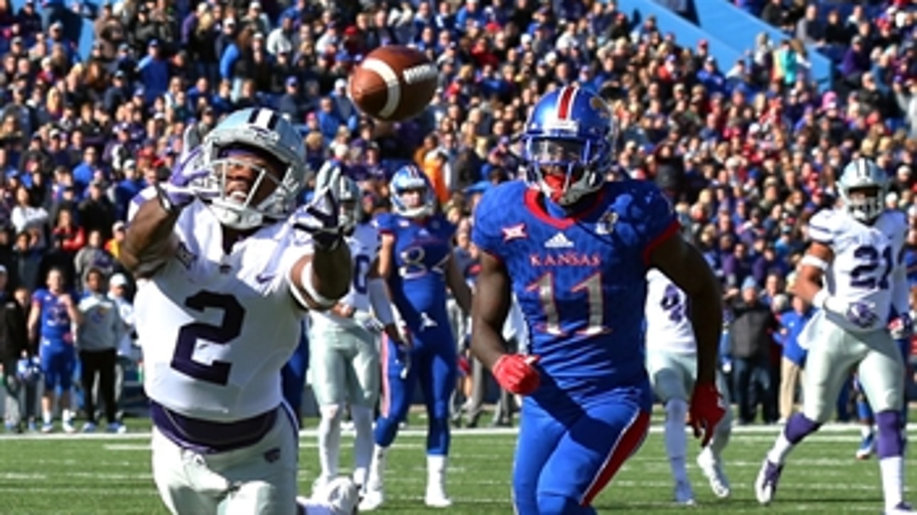 D.J. Reed and the Kansas State Wildcats shut down Carter Stanley and the Kansas Jayhawks 30-20