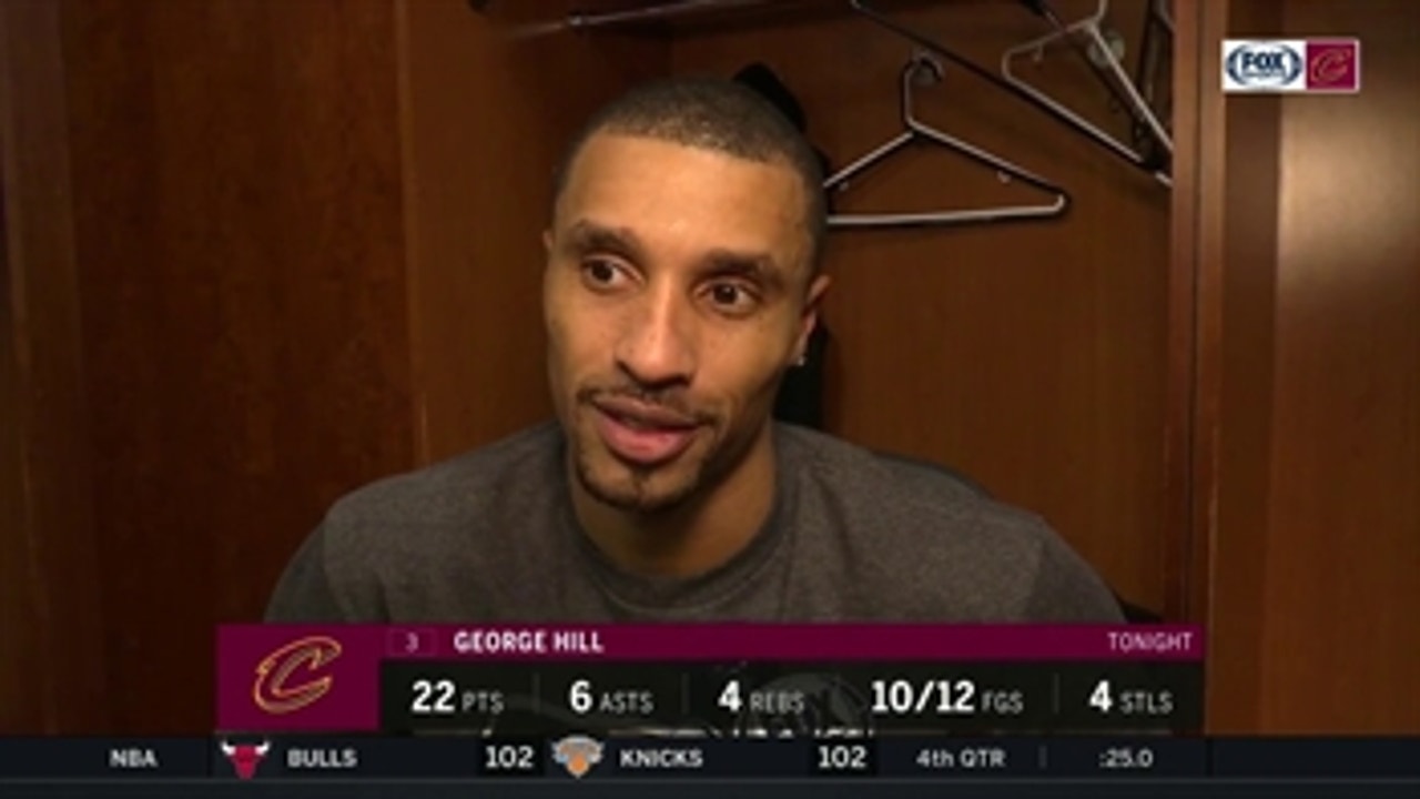 George Hill: 'I think guys played their hearts out'
