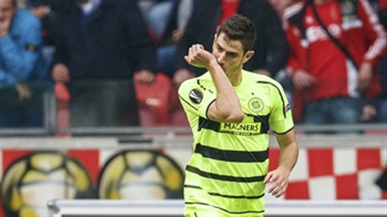 Biton strike puts Celtic in front of Ajax - 2015-16 UEFA Europa League Highlights
