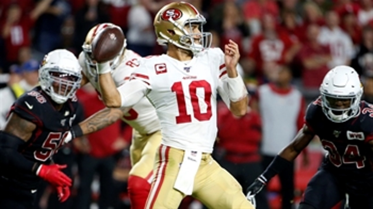 Shannon Sharpe: Jimmy Garoppolo showed he can play 'big time football' in win last night