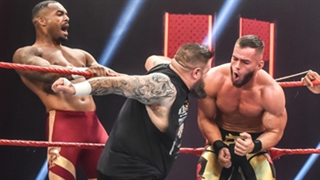The Street Profits & Owens vs. Rollins, Theory & Garza: Raw, March 30, 2020
