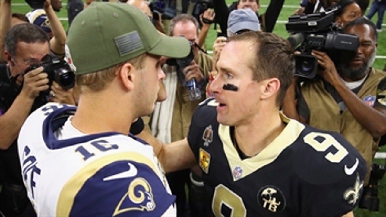 Skip Bayless expects a close contest between the Saints and Rams in the NFC Championship