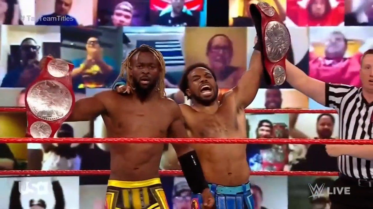 Hurt Business challenges The New Day in Tag-Team Match