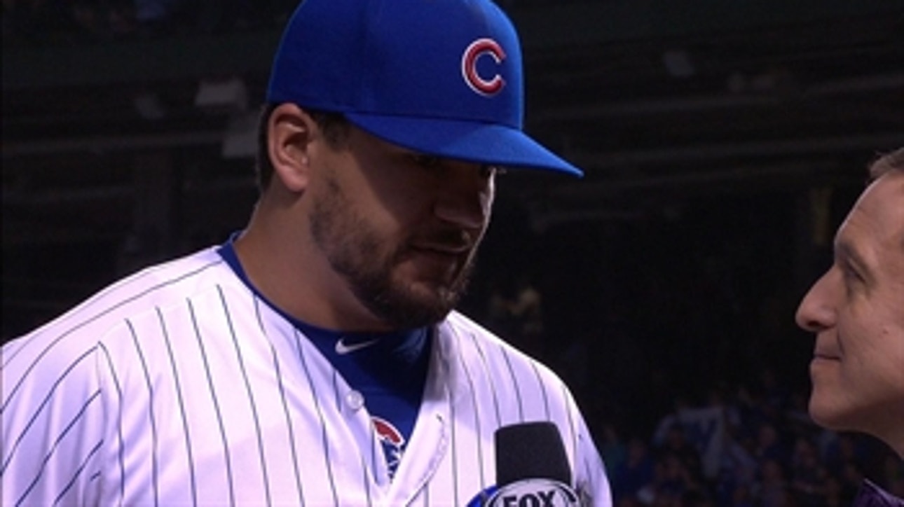 Kyle Schwarber tells Ken Rosenthal the Cubs clubhouse is excited to welcome Craig Kimbrel