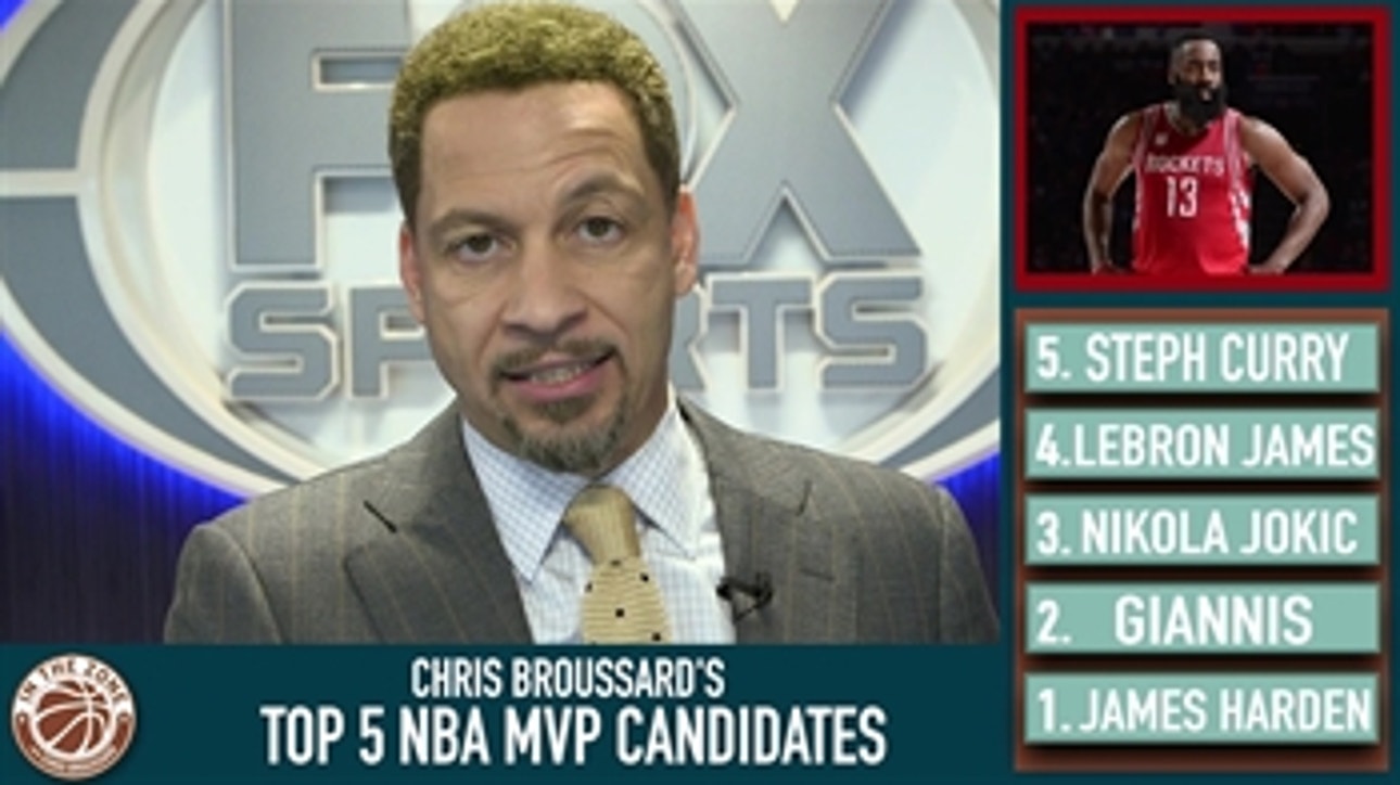 James Harden is the NBA MVP (so far) ' CHRIS BROUSSARD'S TOP 5