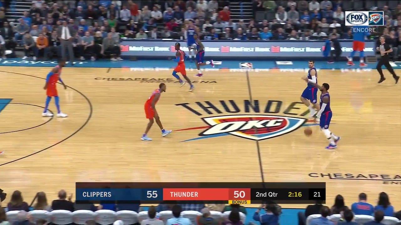 WATCH: Shai Gilgeous-Alexander hits the Step-Back 3 | Thunder ENCORE