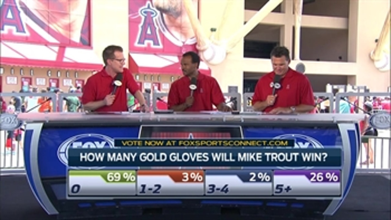 FOX Sports Connect: How many Gold Gloves will Mike Trout win?