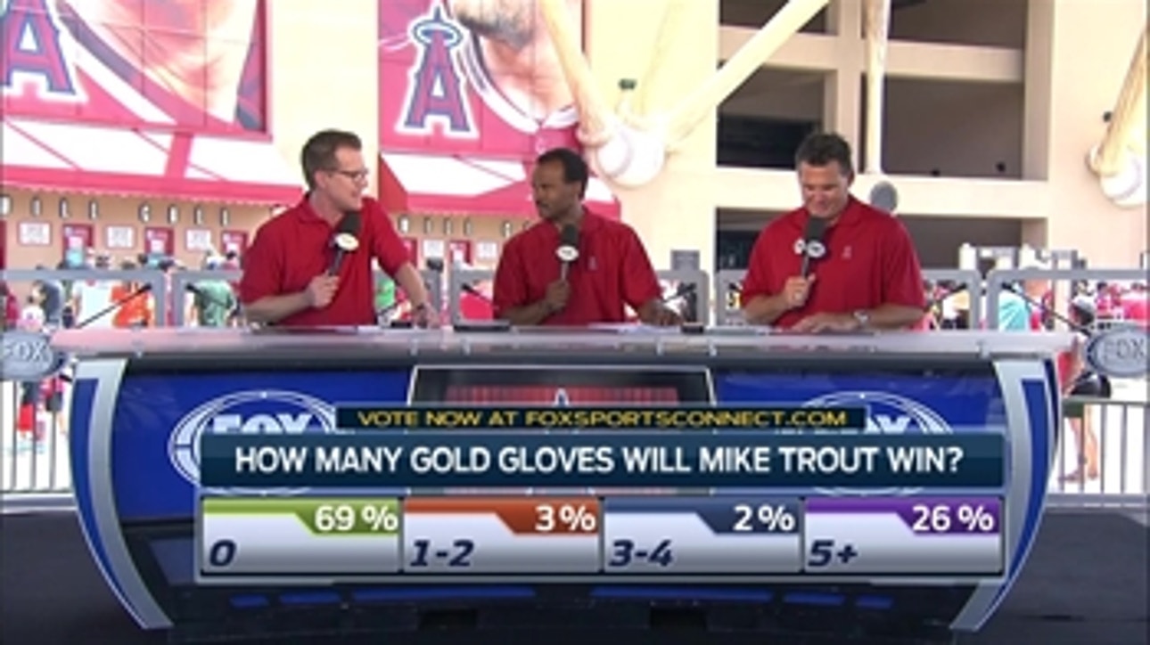 FOX Sports Connect: How many Gold Gloves will Mike Trout win?