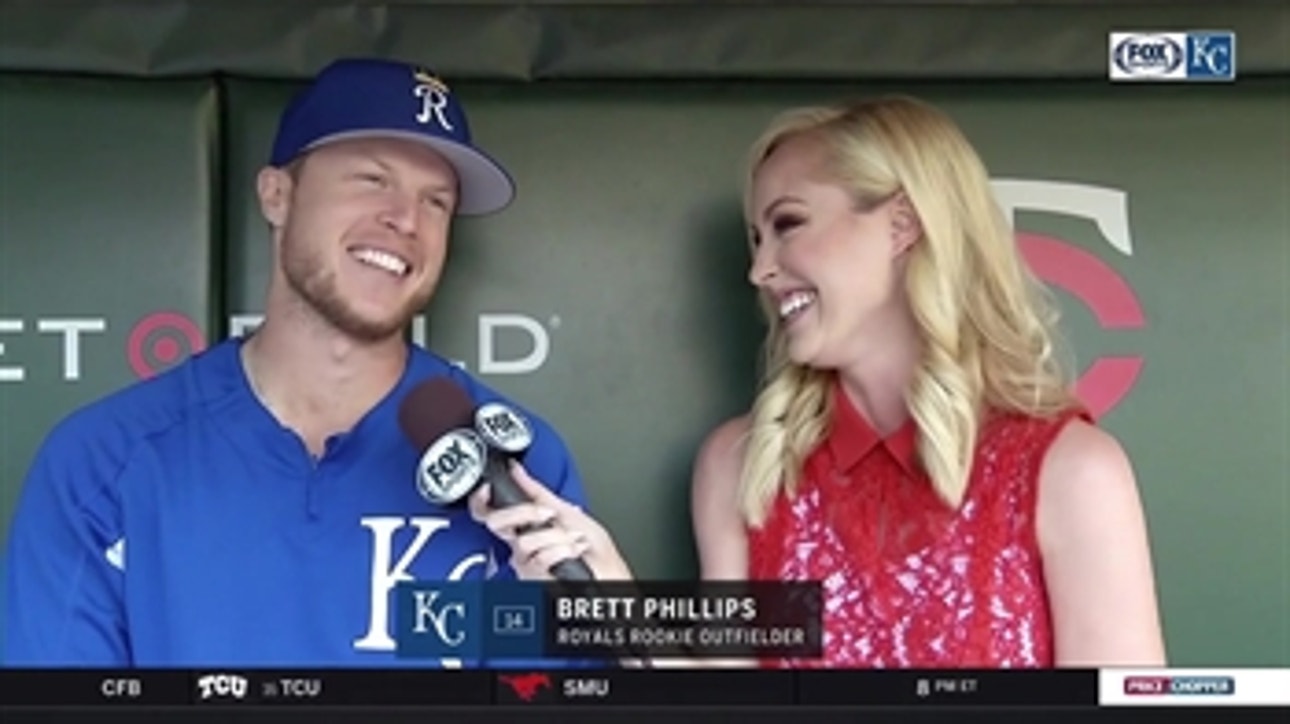 Brett Phillips: Royals' progress is 'super encouraging to say the least'