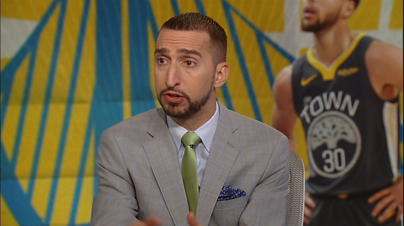 Nick Wright talks Steph Curry's foot sprain & Rockets loss to Thunder ' NBA ' FIRST THINGS FIRST