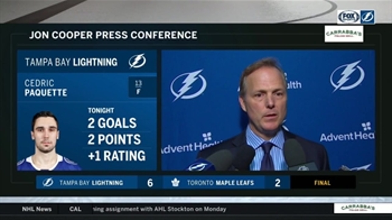 Jon Cooper breaks down victory: 'We kept going, we possessed the puck'